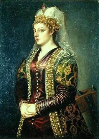 madam Portrait of Caterina Cornaro (1454-1510) - Tizian (ei.jpg