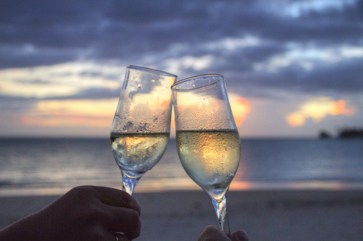 beach_champagne_cheerful_cheers_clink_glasses_clouds_couple_date-923824.jpg